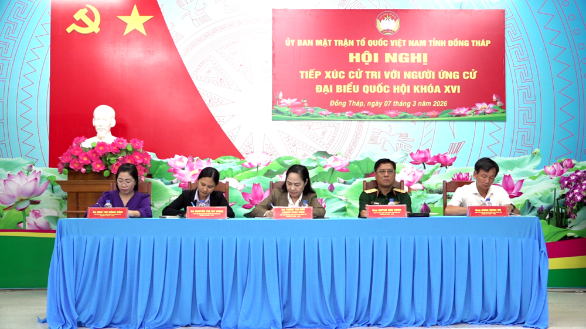 Cử tri xã Tân Thạnh gửi gắm nhiều kỳ vọng đến ứng cử viên đại biểu Quốc hội